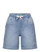 Bermuda Bottoms Shorts Blue United Colors Of Benetton