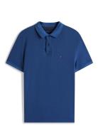 Garment Dye Reg Polo Tops Polos Short-sleeved Blue Tommy Hilfiger