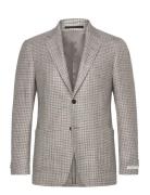 Justin Hl Suits & Blazers Blazers Single Breasted Blazers Brown Tiger ...