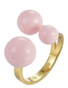 Brea Enamel Ring Sormus Korut Pink Bud To Rose