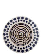 Shama Plate Home Tableware Plates Dinner Plates Blue Bloomingville