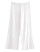 Trousers Pointelle Pyjamahousut Olohousut White Lindex