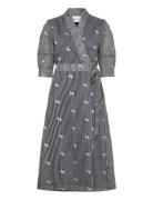 Pum Polvipituinen Mekko Navy Munthe