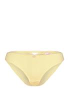Pointelle Brazilian Hl Alushousut Brief Tangat Yellow Hunkemöller