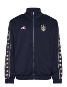 Full Zip Top Tops Sweat-shirts & Hoodies Sweat-shirts Navy Champion