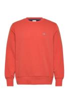 Reg Shield C-Neck Sweat Tops Sweat-shirts & Hoodies Sweat-shirts Orang...