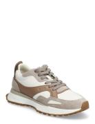 Jonah_Runn_Sdltb Matalavartiset Sneakerit Tennarit Beige BOSS