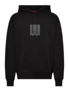 Duspliter Tops Sweat-shirts & Hoodies Hoodies Black HUGO