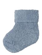 Nbmollo Terry Fluffy Sock Sukat Blue Name It