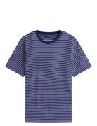 Ess Seasonal Reg Fit Solid Tee Tops T-shirts Short-sleeved Blue Tommy ...