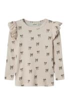 Nmfgavo Eko Ls Slim Top Lil Noos Tops T-shirts Long-sleeved T-shirts B...