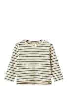 Nmmlimia Ls Loose Top Lil Noos Tops T-shirts Long-sleeved T-shirts Whi...