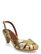 Banie 50 Stiletto Korolliset Sandaalit Gold Anonymous Copenhagen