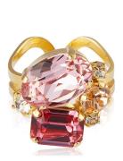 Mini Carolina Ring Sormus Korut Pink Caroline Svedbom