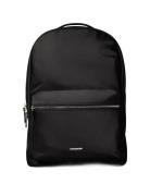 Sleek Nylon Backpack Reppu Laukku Black Calvin Klein