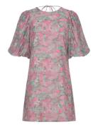 Pastis Short Dress Lyhyt Mekko Pink Noella