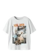 Nkmvoto Ss Nreg Top Tops T-shirts Short-sleeved White Name It