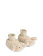 Beth Rabbit Plush Slippers Aamutossut Sisäkengät Cream Liewood