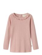 Nmfrachel Nis Ls Slim Top Lil Noos Tops T-shirts Long-sleeved T-shirts...