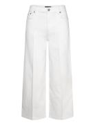 Low Str Denim-Jean Bottoms Jeans Wide White Lauren Ralph Lauren