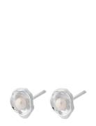 Hidden Pearl Earsticks Accessories Jewellery Earrings Studs Silver Per...
