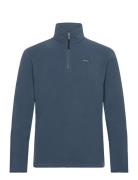 Polar Fleece Half Zip Tops Sweat-shirts & Hoodies Sweat-shirts Blue Su...