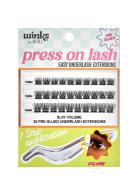 Winks Press On Underlash Extensions Slay Volume Ripset Meikki Black Ar...