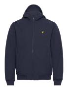 Fleece Back Softshell Jacket Ohut Takki Navy Lyle & Scott