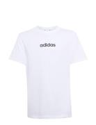J Lin Tee 160 Tops T-shirts Short-sleeved White Adidas Sportswear