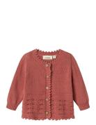 Nbflola Ls Knit Card Lil Tops Knitwear Cardigans Pink Lil'Atelier