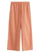 Trousers Pyjama Seersucker Pyjamahousut Olohousut Orange Lindex