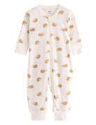 Pyjamas Hedgehog Bf Pyjama Sie Jumpsuit Haalari Cream Lindex