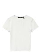 Vmchloe Ss Short Top Jrs Noos Tops T-shirts & Tops Short-sleeved White...