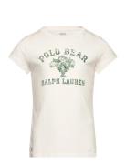 Polo Bear Cotton Jersey Tee Tops T-shirts Short-sleeved White Ralph La...