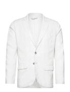Cotton Linen Blazer Suits & Blazers Blazers Single Breasted Blazers Wh...