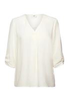 Jdydivya Life 3/4 Top Wvn Noos Tops Blouses Short-sleeved White JDY