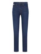 Mid Rise Skinny Blue Orbit Bottoms Jeans Skinny Navy Calvin Klein Jean...
