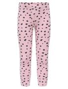 Kmgtrinny Life Aop Bsc Legging Jrs Noos Bottoms Leggings Pink Kids Onl...
