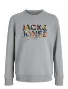 Jjgeplas Sweat Crew Neck Jnr Tops Sweat-shirts & Hoodies Sweat-shirts ...