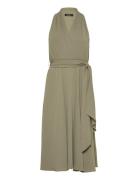 Silky Ggt 154-Cocktail Dress Polvipituinen Mekko Khaki Green Lauren Ra...