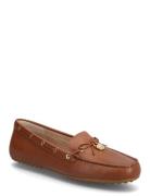Wylie Nappa Leather Driver Matalapohjaiset Kengät Brown Lauren Ralph L...