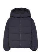 Hood Puffer Coat Toppatakki Black Mango