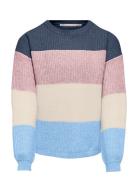 Kogsandy L/S Stripe Pullover Knt Noos Tops Knitwear Pullovers Multi/pa...