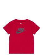 Te-S/S Tee Sport T-shirts Short-sleeved Red Nike