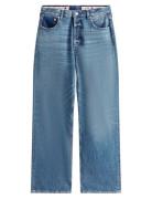 Tommy Girl Lr Rlxd Denim Pant Bottoms Jeans Straight-regular Blue Tomm...