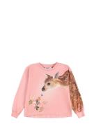 Reniza Tops T-shirts Long-sleeved T-shirts Pink Molo