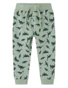 Nmmvifelix Nreg Swe Pant Unb Bottoms Sweatpants Green Name It