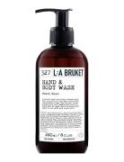 Hand & Body Wash 327 Beach Rose 240.00 Ml Suihkugeeli Nude L:a Bruket
