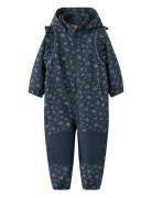 Nmfalfa08 Softshell Suit Frill Fo Lasten Haalarit Blue Name It