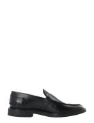Biafelix Penny Loafer Polido Loaferit Matalat Kengät Black Bianco